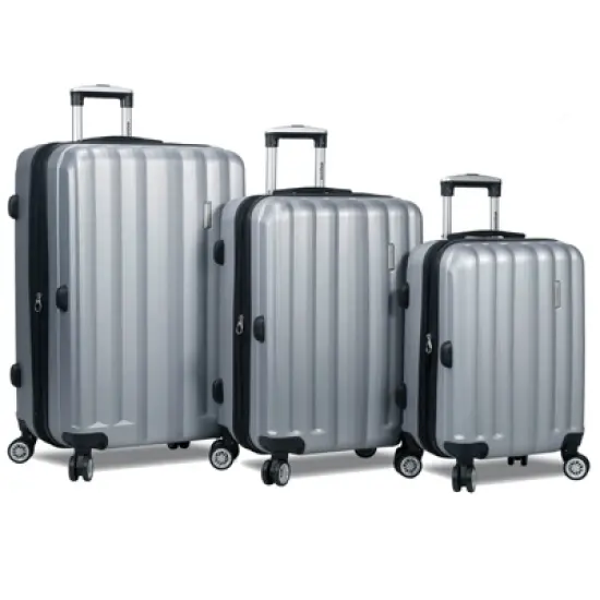 Dejuno Camden Hardside 3-piece Expandable Spinner Luggage Set image {8}