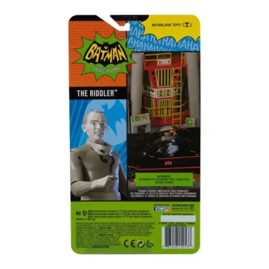 McFarlane Toys DC Retro Batman 66 6" Figure - The Riddler image {7}