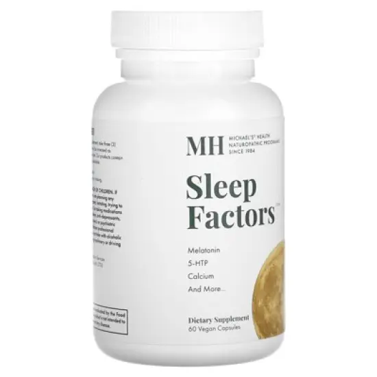 Michael's Health Sleep Factors, 60 Vegan Capsules image {3}