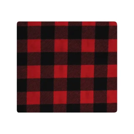 Hudson Baby Infant Boy Cotton Flannel Receiving Blankets, Buffalo Plaid Bear, One Size image {5}