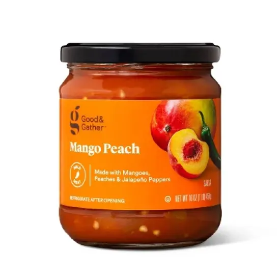 Mild Mango Peach Salsa 16oz - Good & Gather&trade; image {2}