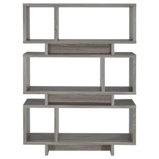 Reid 3 Shelf Bookcase - Coaster image {1}