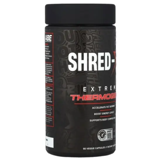 ABE Shred-X, Extreme Thermogenic, 90 Veggie Capsules image {3}