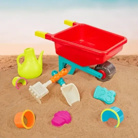 B. toys Wheelbarrow Activity Set - 9pc image {3}