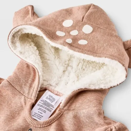 Baby Girls' 2pc Disney Bambi Top and Bottom Set - Light Brown image {3}