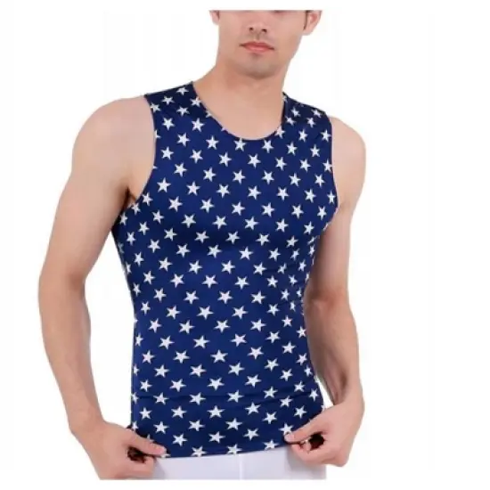 Insta Slim Stars Activewear Sleeveless Crew-Neck 4TAT0N1 image {3}