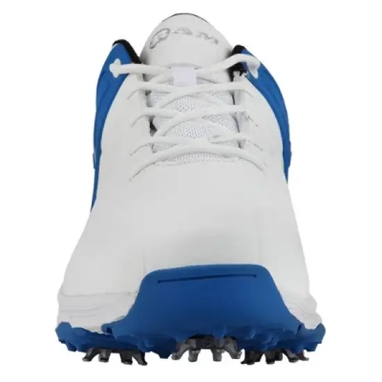 Ram Golf FX Tour Mens Waterproof Golf Shoes White/Blue image {2}
