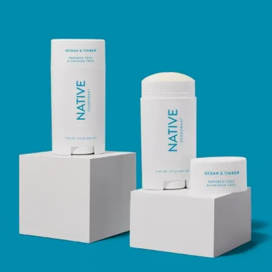 Native Ocean and Timber Deodorant - 2.65oz image {5}