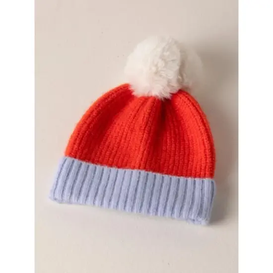 Shiraleah Orange and Blue Jane Hat image {2}