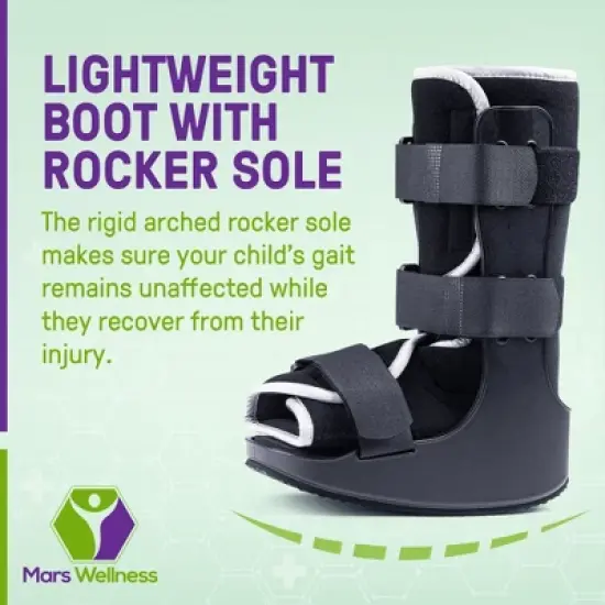 Mars Wellness Pediatric Cam Walker Fracture Boot image {4}