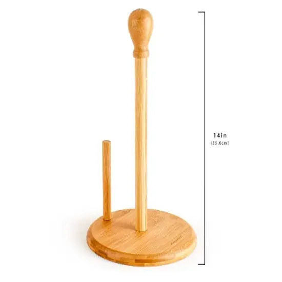 BergHOFF Bamboo Paper Towel Holder, 13.75&rdquo; image {4}