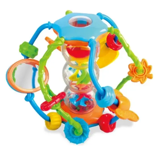 Kidoozie Little Hands Activity Ball, Perfect for Teething, Develops Hand-Eye Coordination, Emits Soothing Sounds, For Children 6-24months image {4}
