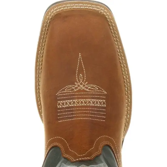 Men's Rebel by Durango Pull-On Western Boot, DDB0131, Saddlehorn and Clover image {5}