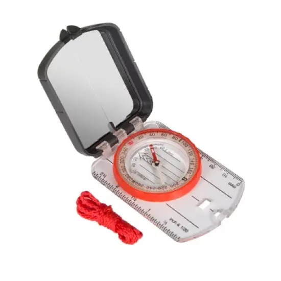 Stansport Multi Function Compass With Mirrored Cover and Declination Scale image {4}