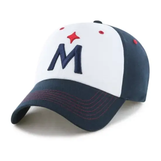 MLB Minnesota Twins Coop Catcher Hat: Team Logo Adjustable Baseball Cap image {2}