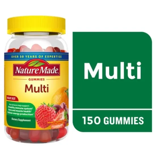 Nature Made Multivitamin Gummies - Orange, Cherry & Mixed Berry - 150ct image {2}