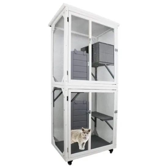 Large Catio Outdoor Indoor Cat Enclosure image {13}