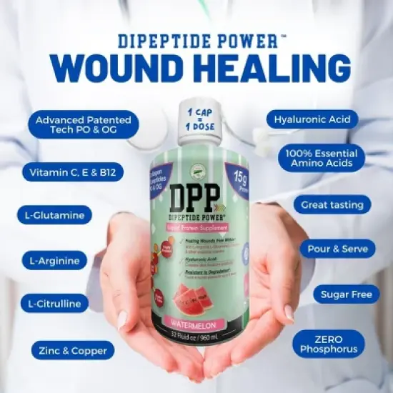 Nutritional Designs DPP Dipeptide, Watermelon, Bottle 32 Fl Oz image {2}