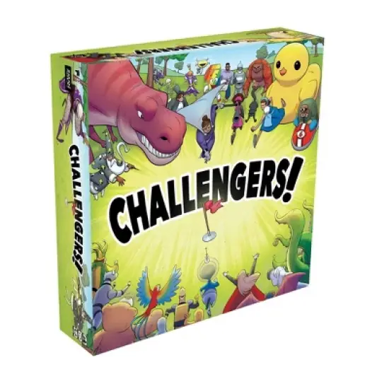 Asmodee Challengers Board Game: Social Skills, Creative Thinking, Problem Solving, 1-8 Players, Includes Cards & Tokens image {6}