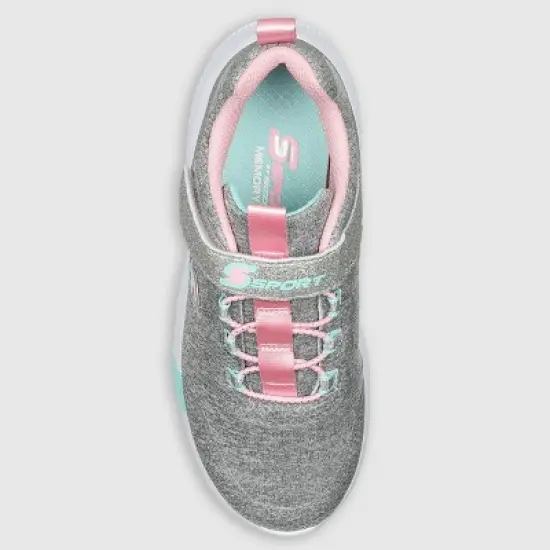 S Sport By Skechers Girls' Evelin Sneakers - Gray image {2}
