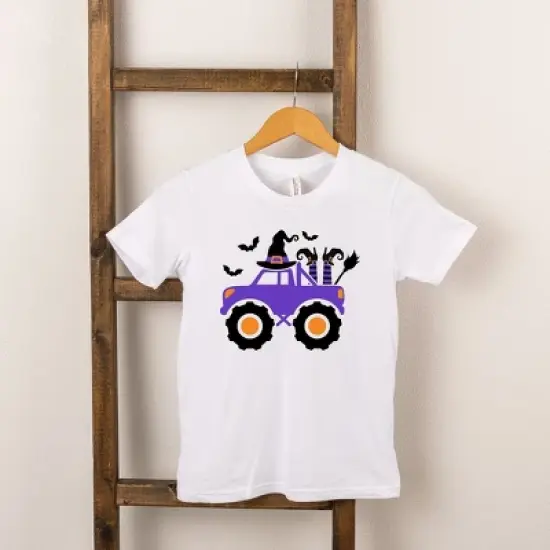 The Juniper Shop Halloween Truck Kids Short Sleeve Tee image {2}
