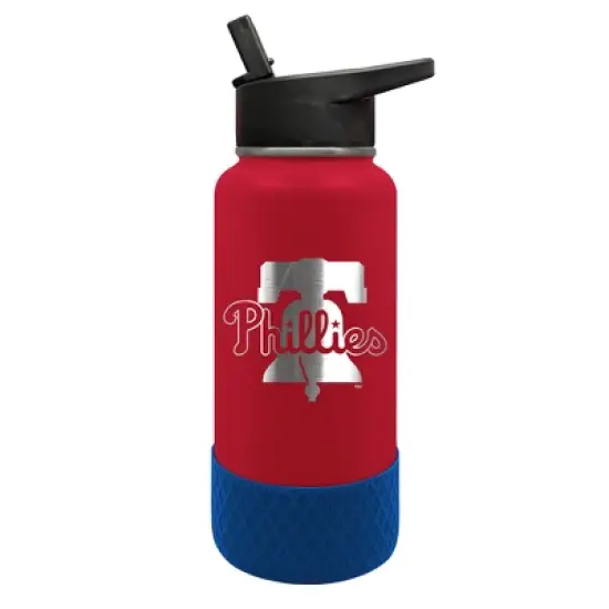 MLB Philadelphia Phillies 32oz Thirst Hydration Water Bottle image {1}