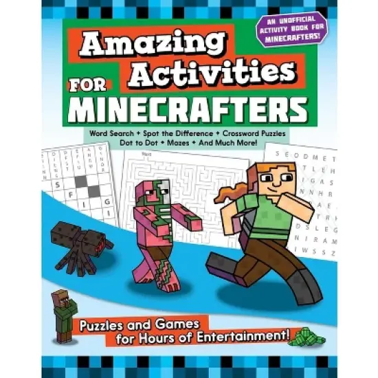 Amazing Activities for Minecrafters - (Paperback) image {1}