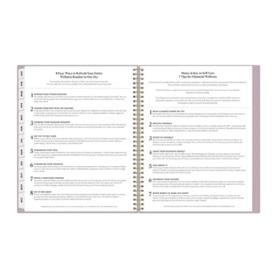Blue Sky The Everygirl Weekly/Monthly Planning Calendar 8.5"x11" Muted Lilac image {9}