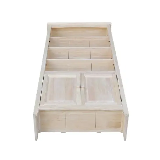 72" Shaker Bookcase with Two Lower Doors - International Concepts image {8}