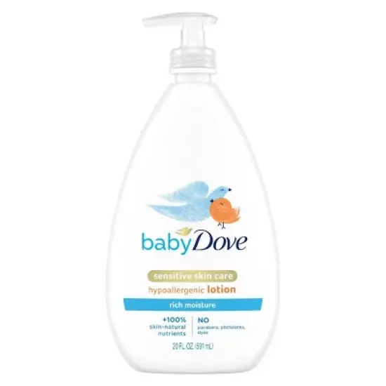 Baby Dove Rich Moisture Sensitive Skin Scented Hypoallergenic Lotion - 20 fl oz image {7}