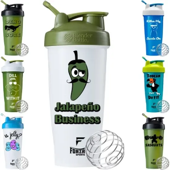 Blender Bottle x Forza Sports Classic 28 oz. Shaker with Loop Top image {9}