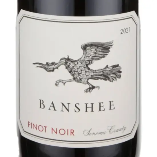 Banshee Pinot Noir Red Wine - 750ml Bottle image {1}