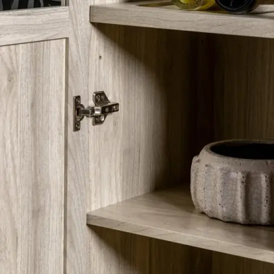 68" Boho Modern Tall Storage Wood Cabinet - Saracina Home image {11}