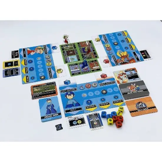 Kess Mega Man Adventures Board Game image {2}