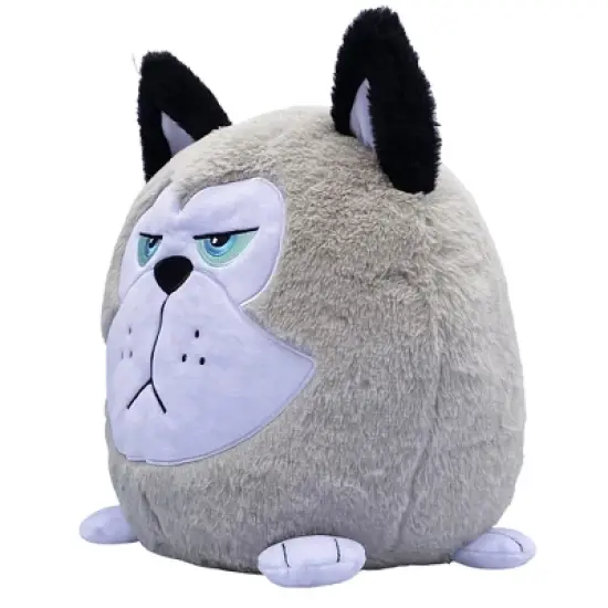 Hangry Petz: Cooper Husky - 12" Grey & White Animal Plush image {3}