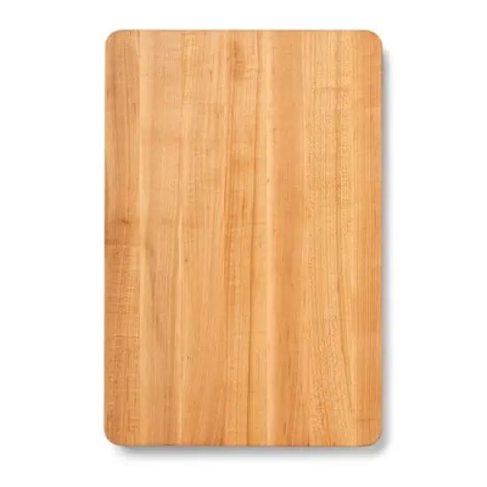 John Boos Small Chop-N-Slice Maple Wood Cutting Board for Kitchen, Reversible Edge Grain Square Butcher Boos Block image {10}