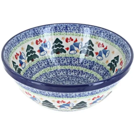 Blue Rose Polish Pottery Ceramika Artystyczna Cereal Bowl image {19}