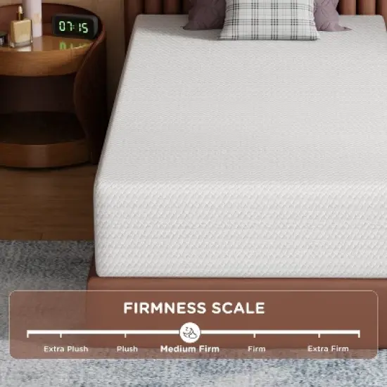 BestMassage 12 Inch Mattress Gel Memory Foam Mattress Medium Firmness Mattresses for Cool Sleep & Pressure Relief CertiPUR-US Certified image {3}