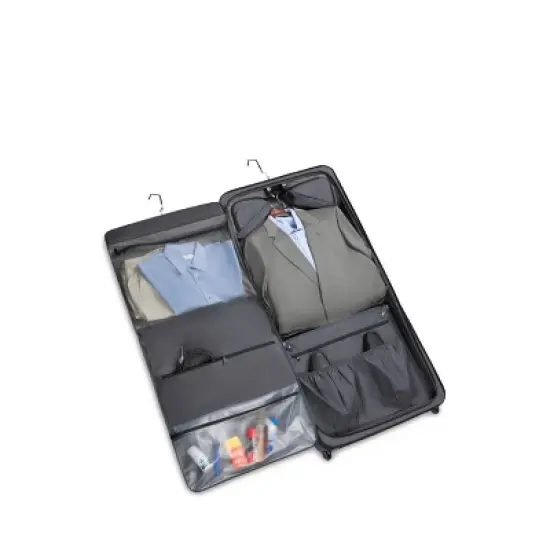 SWISSGEAR Zurich Garment Bag - Black: Softside Spinner Luggage image {13}