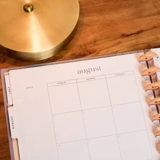 Happy Planner Timeless Teacher Big 2025-2026 12 Month Disc Bound Dated Planner image {22}