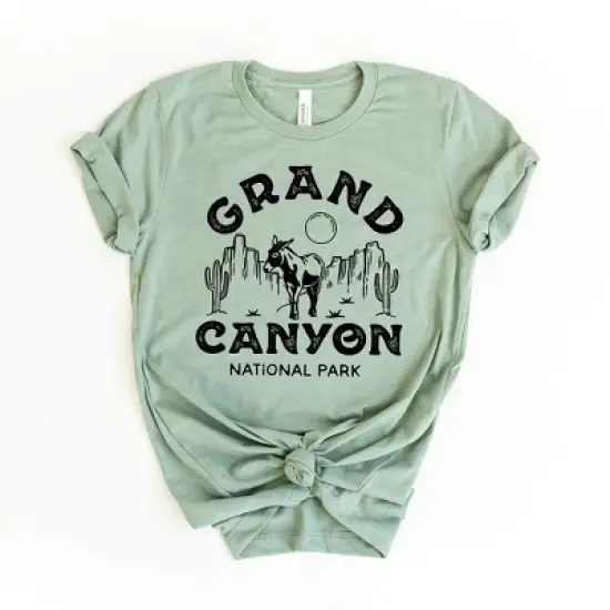 Simply Sage Market Women's Vintage Grand Canyon National Park  Short Sleeve Graphic Tee image {3}