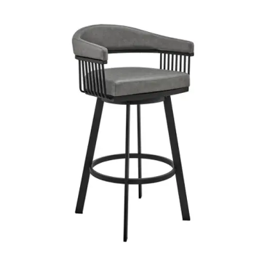 26" Bronson Counter Height Barstool - Armen Living image {10}