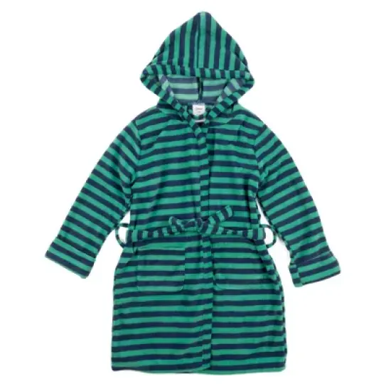 Leveret Kids Fleece Hooded Robe image {16}