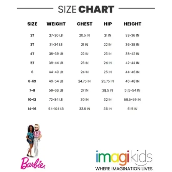 Barbie Girls Fleece Hoodie and Leggings Outfit Set Little Kid to Big Kid image {6}