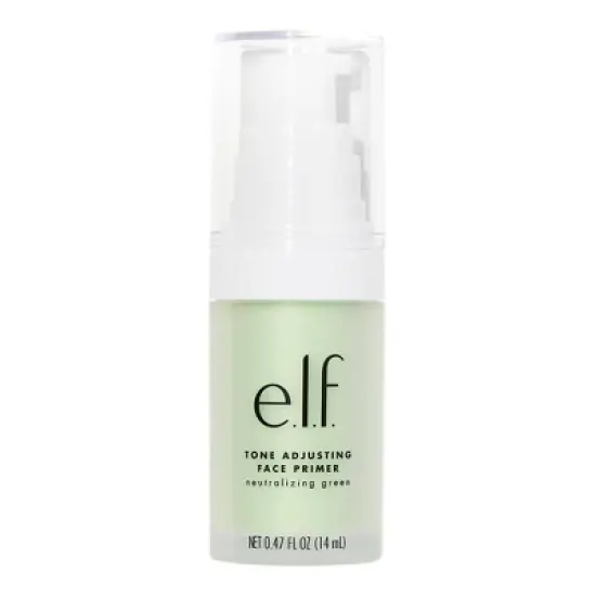 e.l.f. Tone Adjusting Face Primer Small - Green - 0.47 fl oz image {4}