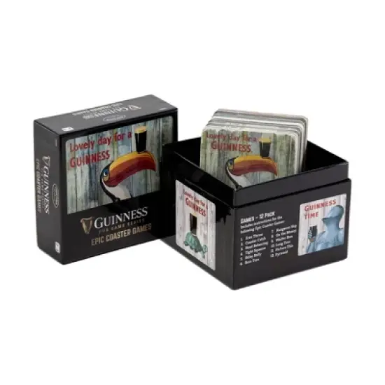 University Games Guinness Pub Game Series - Epic Coaster Board Game image {1}