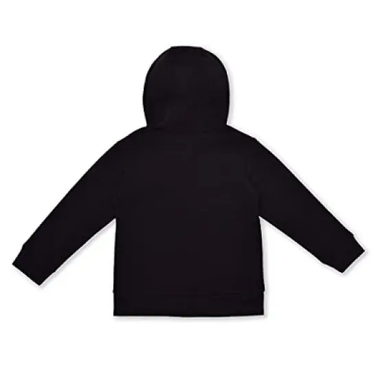 Warner Bros. Toddler Relaxed Fit Long Sleeve Hooded Basic Sweatshirt - Black 2T image {1}