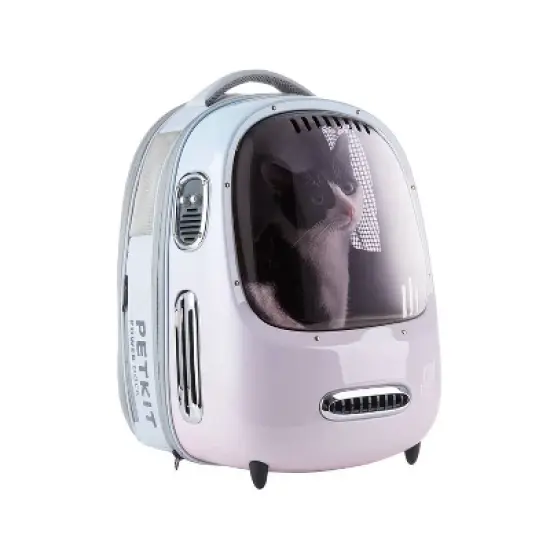 PETKIT Small Breezy Dome Dog and Cat Backpack Carrier with Inbuilt Fan & Light image {1}