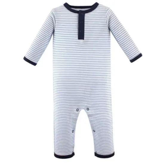 Hudson Baby Infant Boy Cotton Coveralls 3pk, Classic Car image {2}