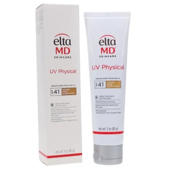 EltaMD UV Physical Broad Spectrum SPF 41 Lightly Tinted Facial Sunscreen 3 oz image {8}